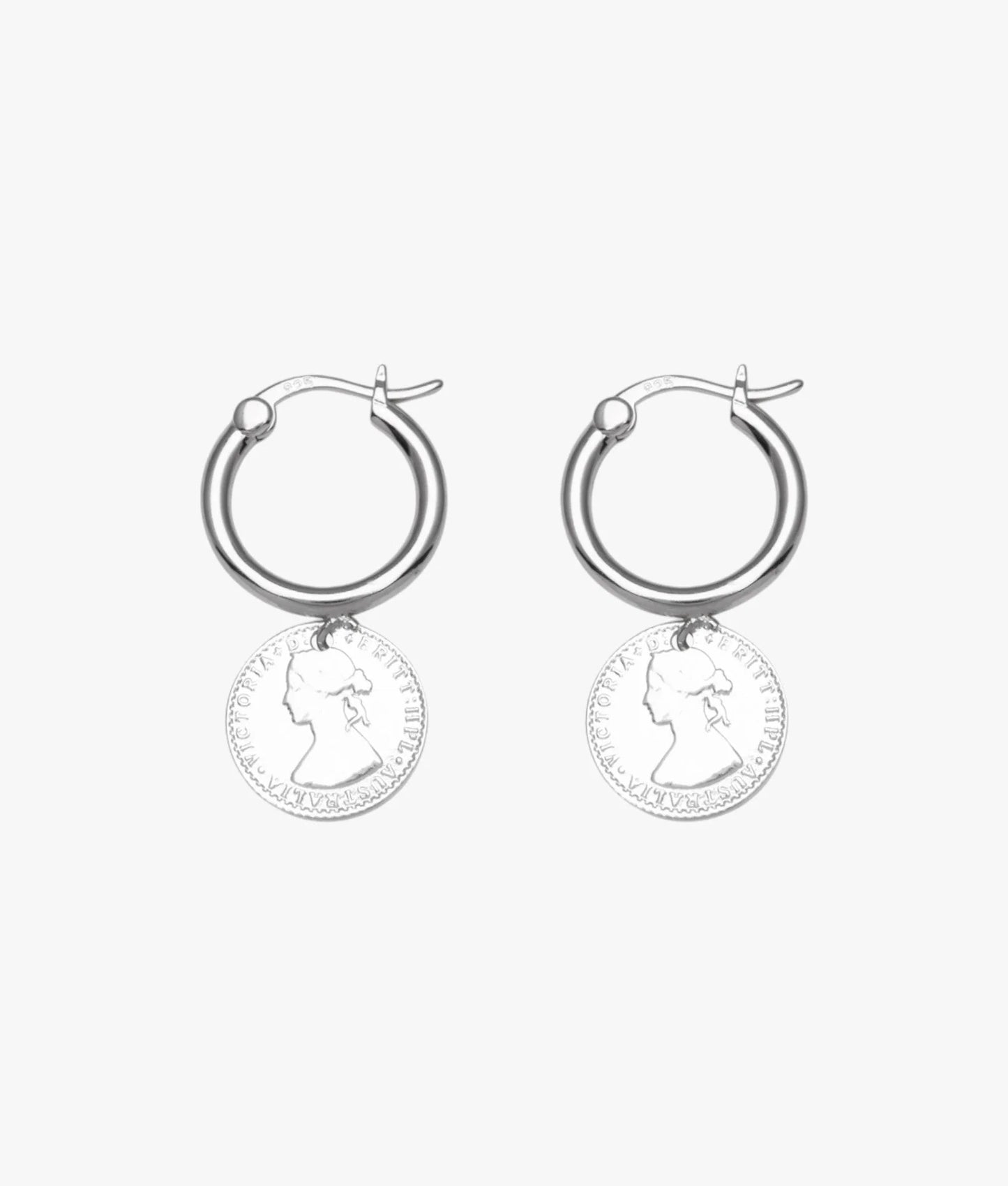 VT MINI COIN HOOPS