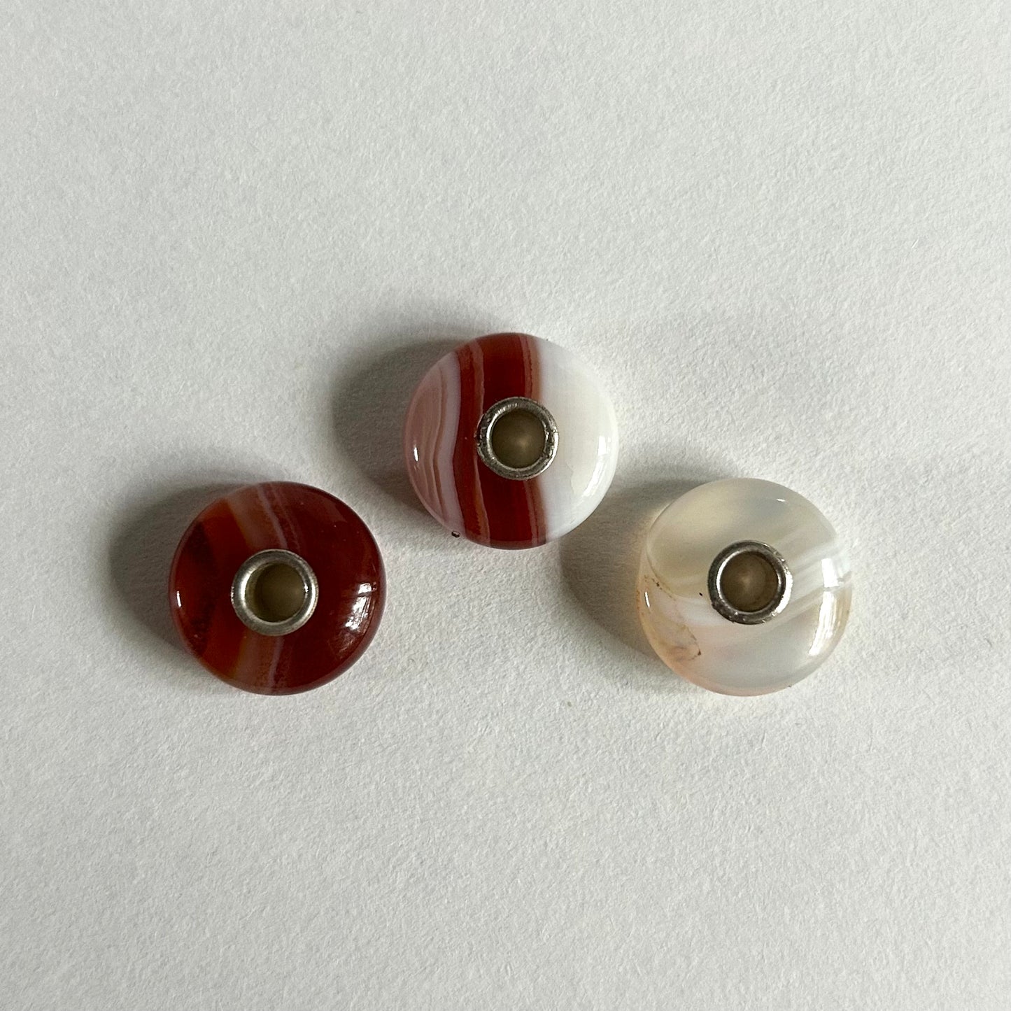 PINK STRIPED AGATE - SOLD SEPARATELY