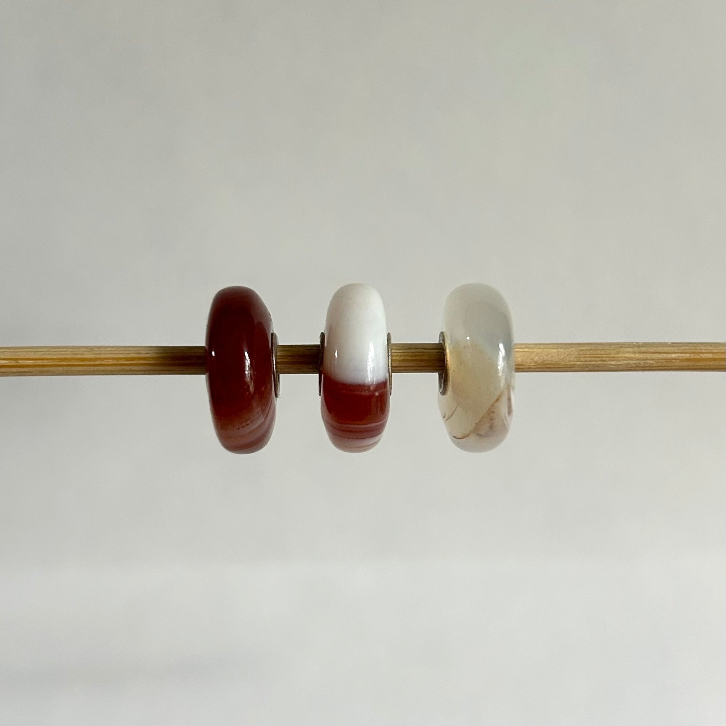 PINK STRIPED AGATE - SOLD SEPARATELY