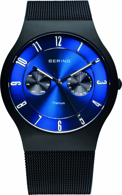 BERING CLASSIC TITANIUM BRUSHED BLACK 11939-078