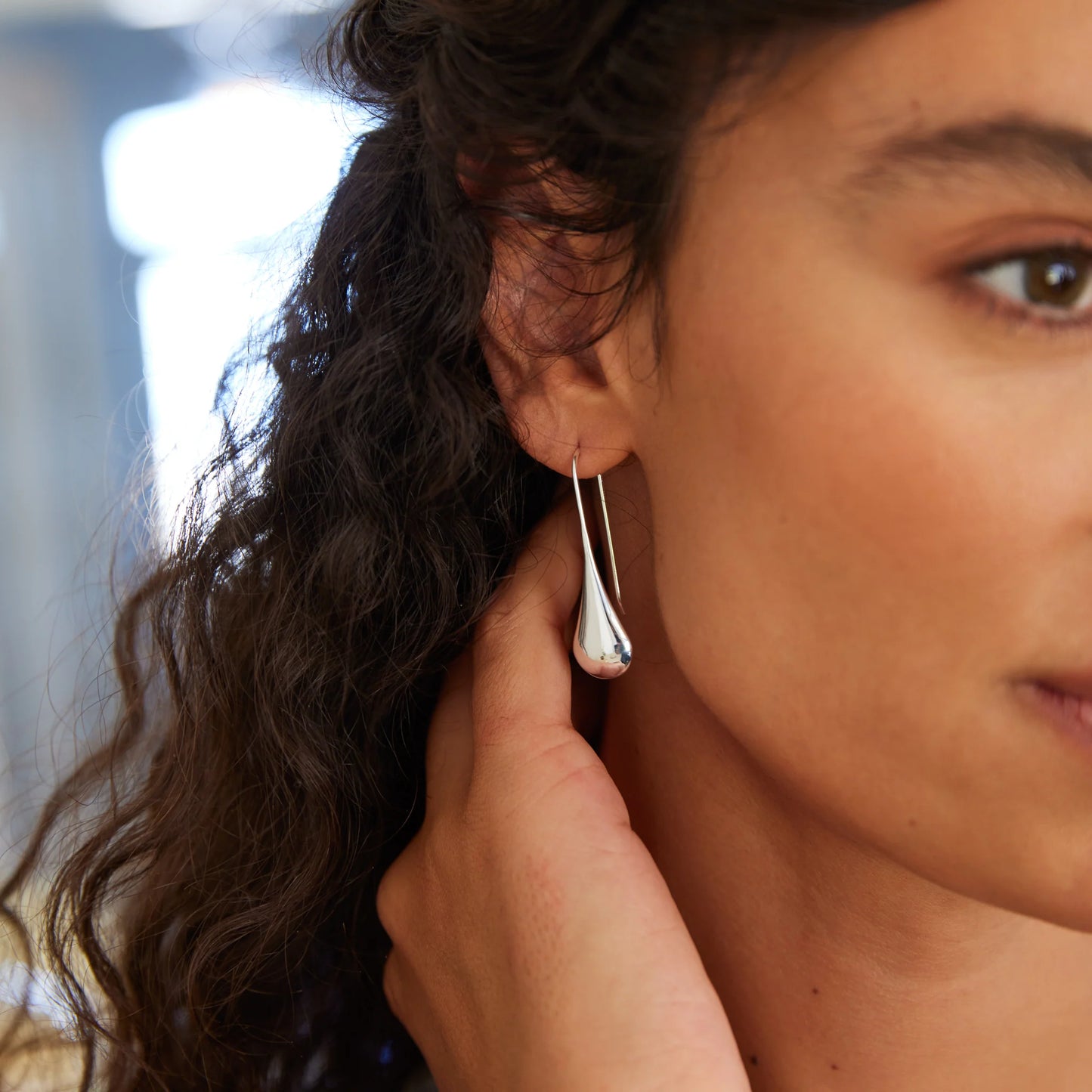 WEEPING WOMAN EARRING