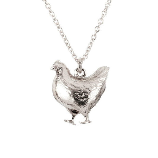 ALEX MONROE FAT HEN NECKLACE