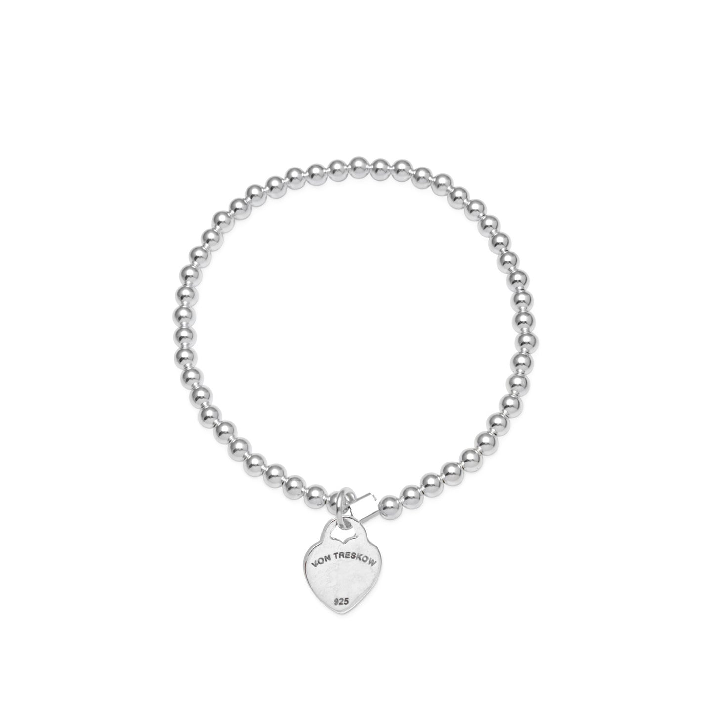 VT FLAT HEART STRETCH BRACELET