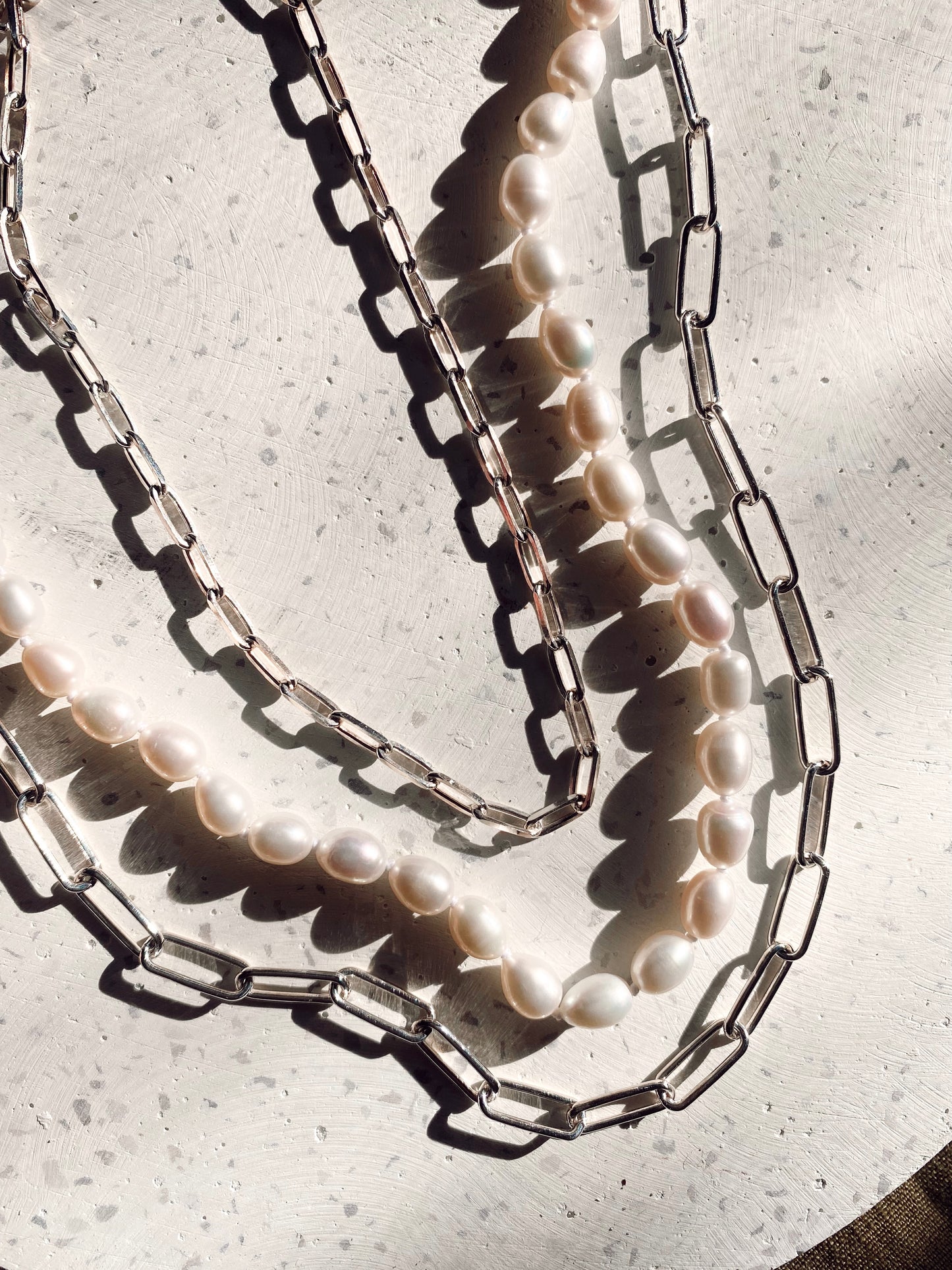 VT PAPER CLIP CHAIN 45CM