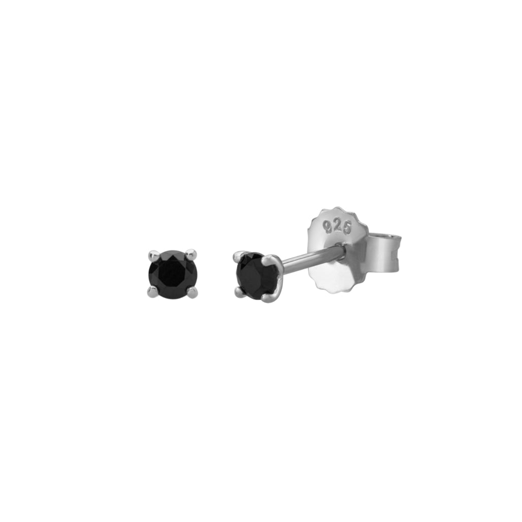 3MM BLACK SPINEL STUDS