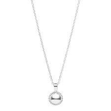 BEADED SILVER GLOW NECKLACE