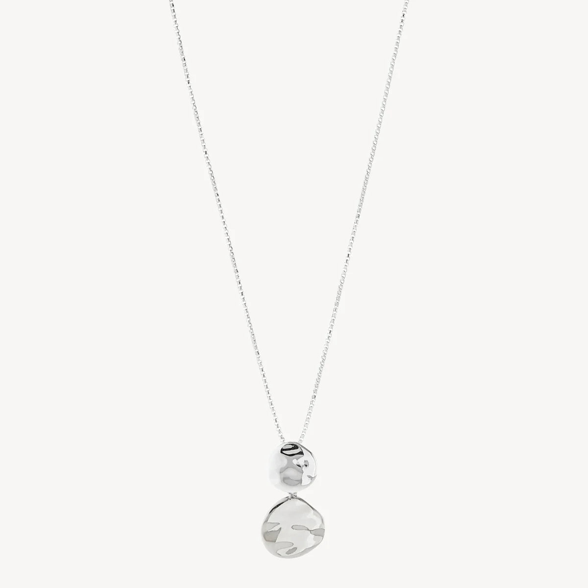SHARD DOUBLE DISC NECKLACE