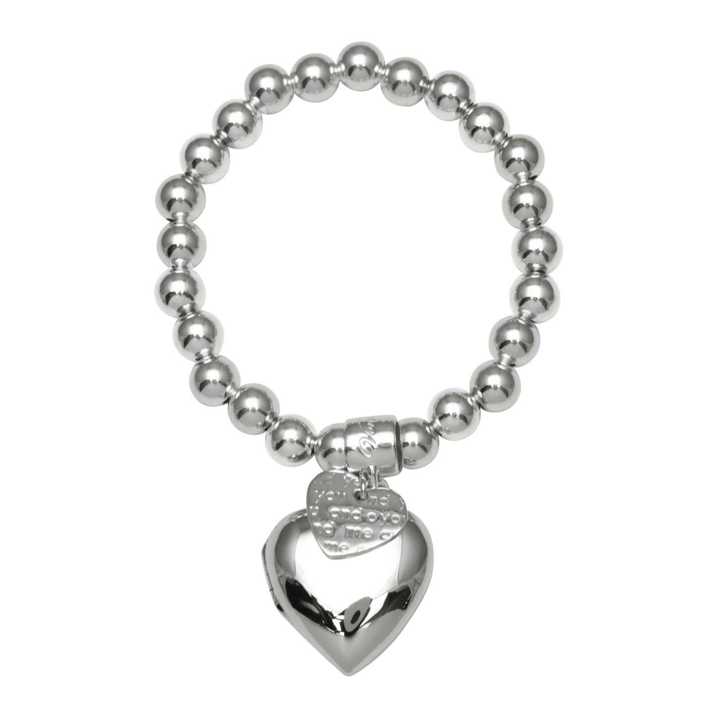 VT HEART LOCKET STRETCH BRACELET