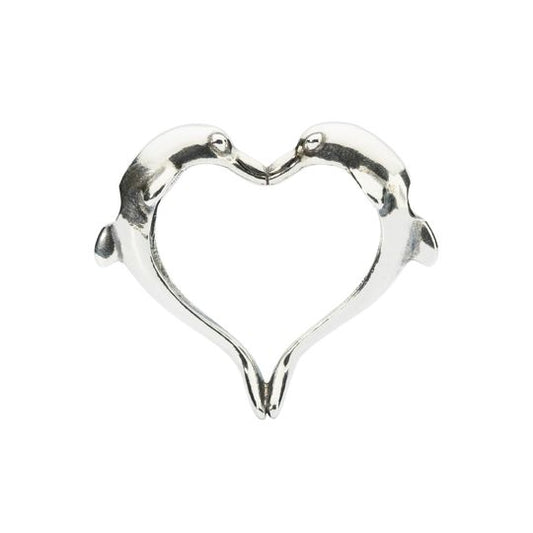 DOLPHIN HEART PENDANT - RETIRED