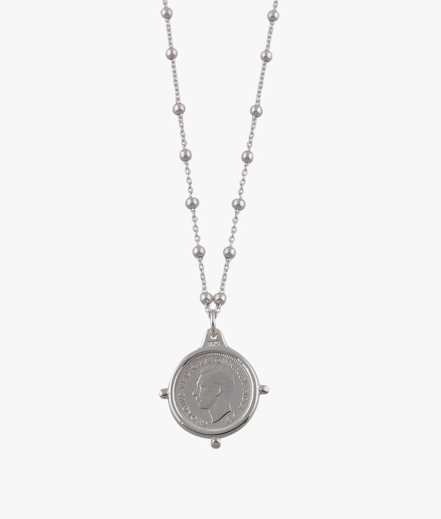 VT ROSARIO NECKLACE WITH THREEPENCE - 1949