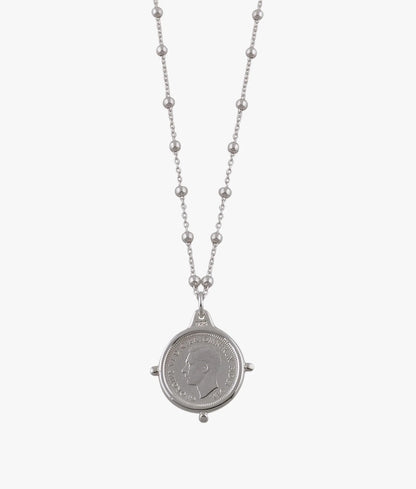 VT ROSARIO NECKLACE WITH THREEPENCE - 1949