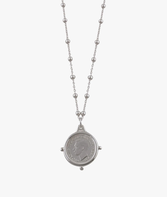 VT ROSARIO NECKLACE WITH THREEPENCE - 1949
