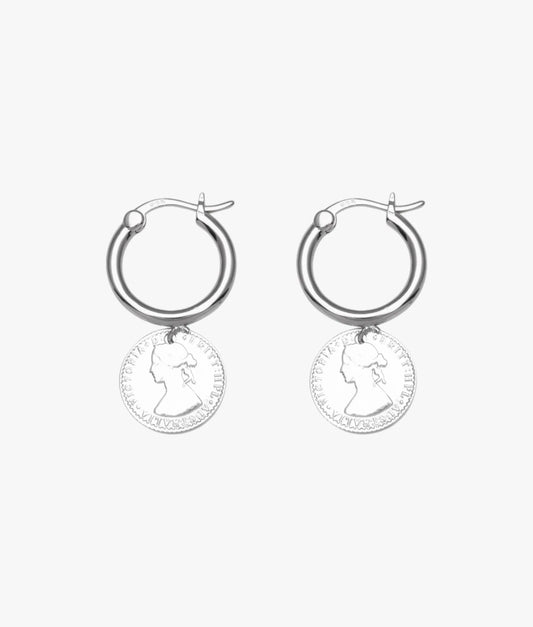 VT MINI COIN HOOPS