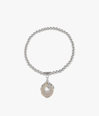 VT STRETCH BRACELET WITH BAROQUE PEARL