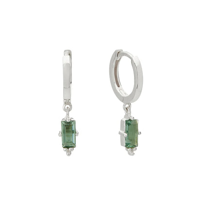 GREEN QUARTZ BAGUETTE HUGGIES