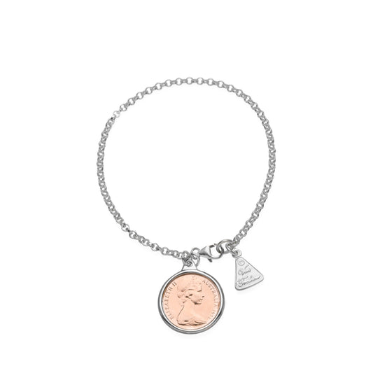 VT RGP ONE CENT COIN BRACELET