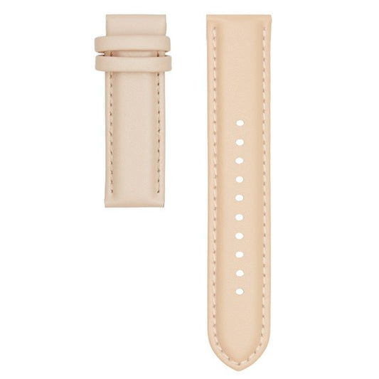 CHRISTIAN PAUL 16MM STITCHED LEATHER PEACH STRAP - STLEA-PCH-16MM