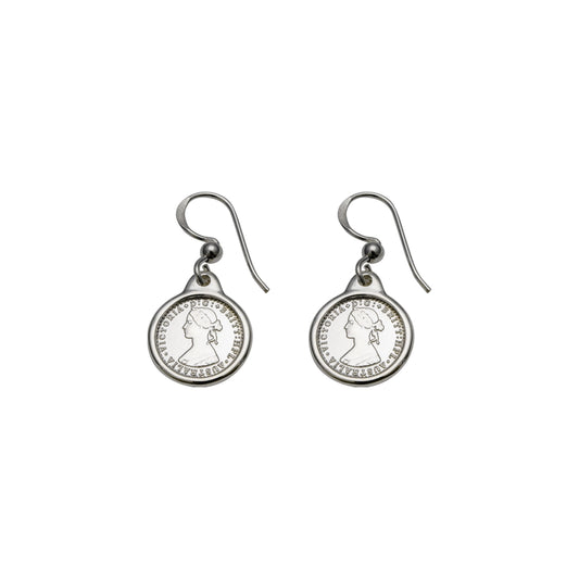 VT MINI COIN EARRINGS